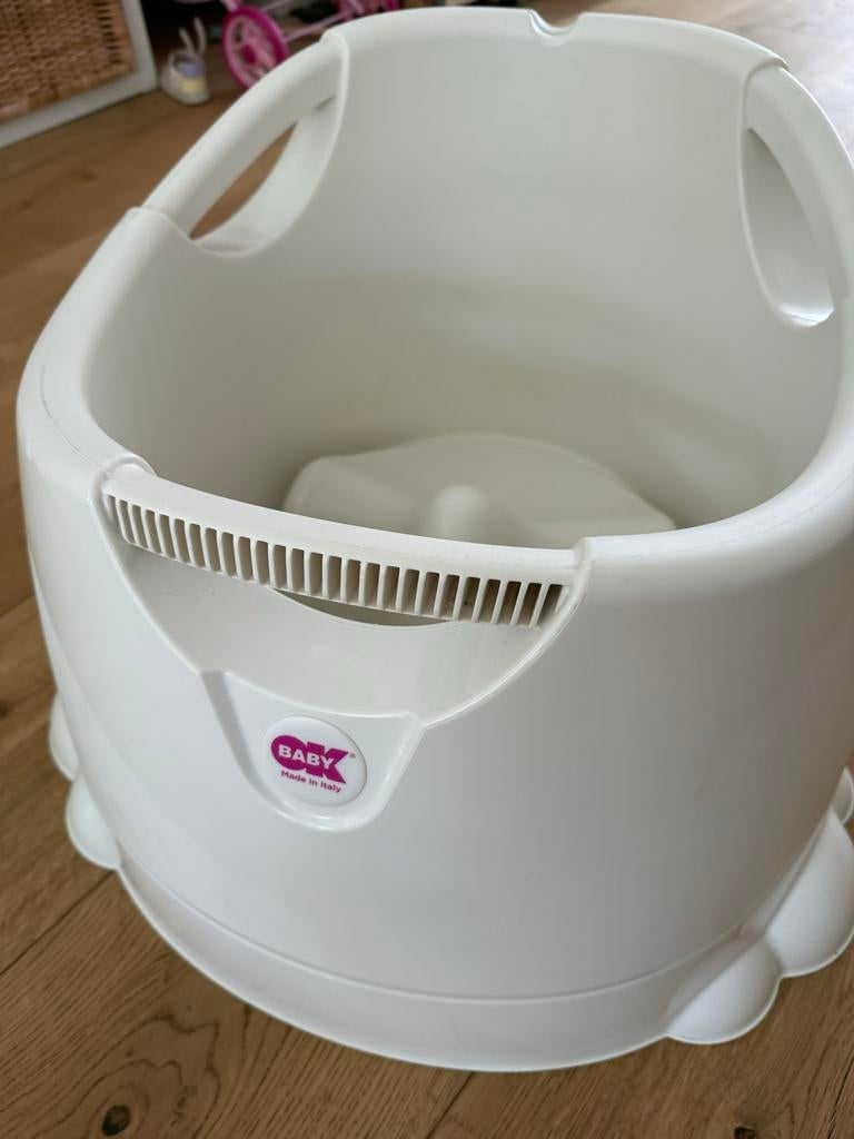 OKbaby Opla douchezitje / kinderbad, Kinderen en Baby's, Badjes en Verzorging, Ophalen, Gebruikt, Tummy Tub, Overige merken