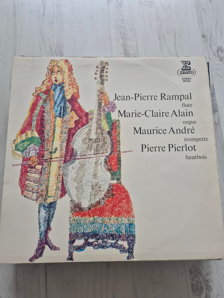 Jean-Pierre Rampal e.a. - Klassieke LP Erato, Ophalen of Verzenden, 12 inch, Barok, Kamermuziek