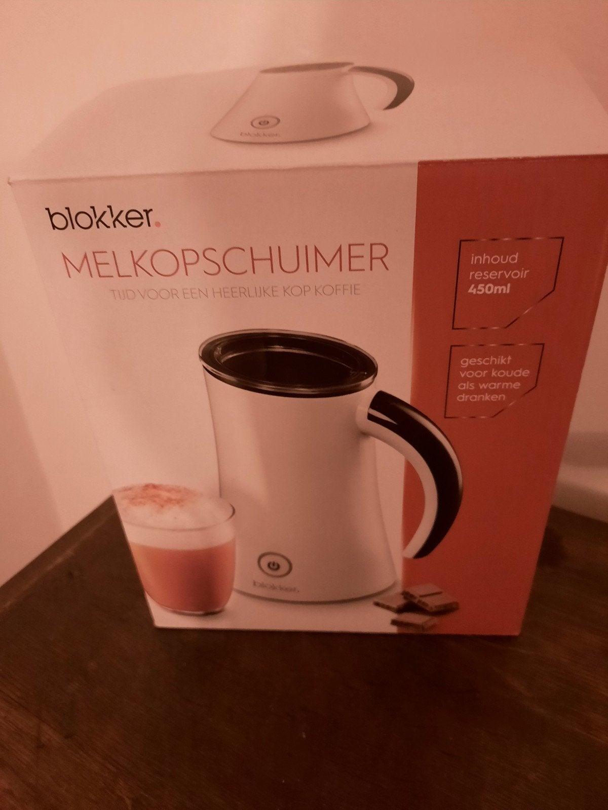 NIEUW BLOKKER Melkopschuimer - Dubbel Gekocht, Witgoed en Apparatuur, Melkopschuimers, Ophalen of Verzenden