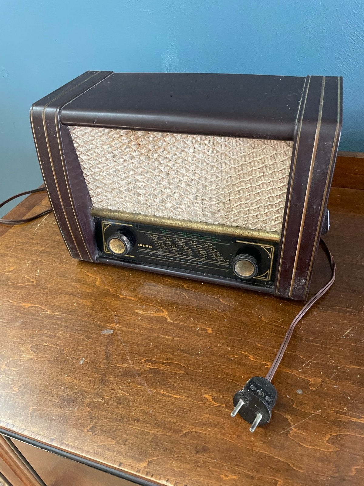 Radio met buizen, Ophalen, Gebruikt, Radio