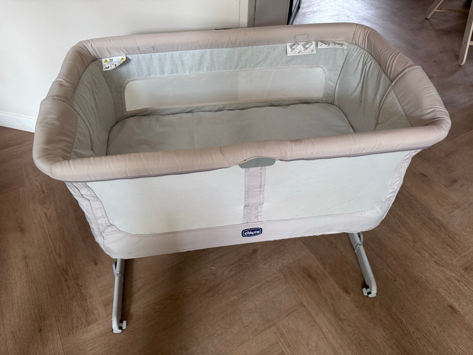 Chicco Next2Me Dream Co-sleeper Beige - Nette Staat, Kinderen en Baby's, Ophalen, Zo goed als nieuw, Wieg