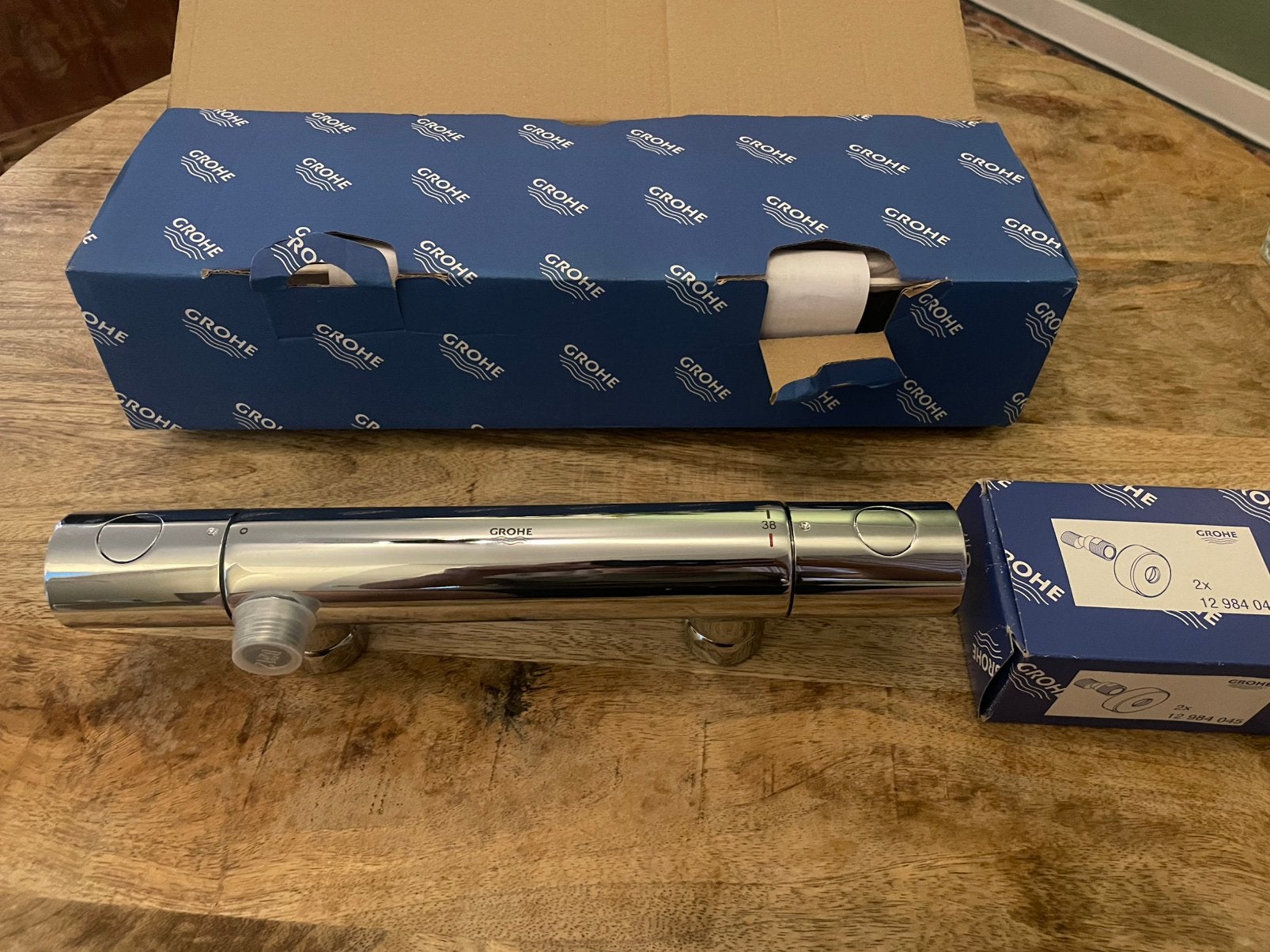 Grohe Thermostaatkraan 12CM, Overige typen, Nieuw, Ophalen of Verzenden, Minder dan 100 cm