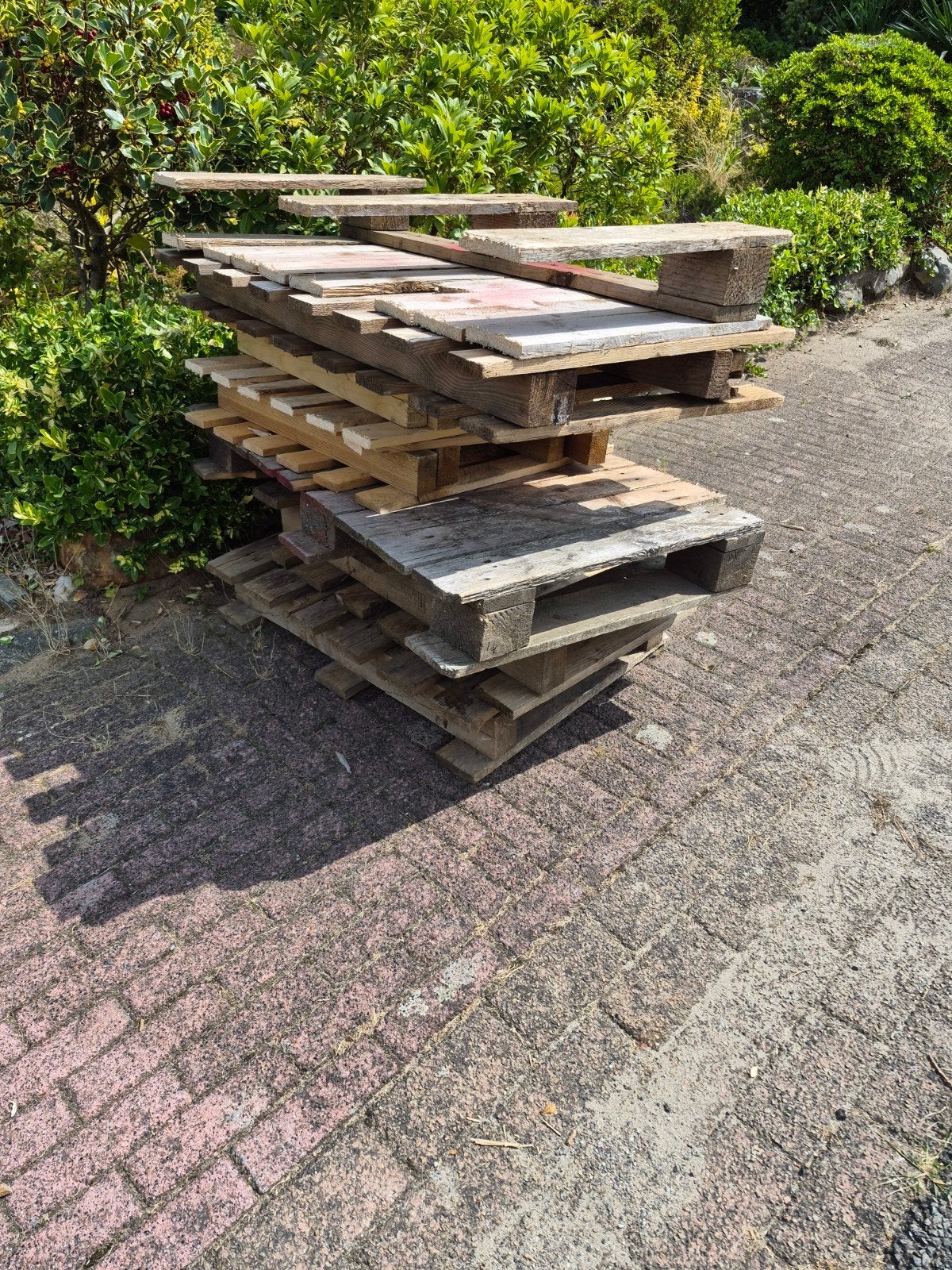 gebruikte pallets, Ophalen, Gebruikt, Overige houtsoorten, Pallet
