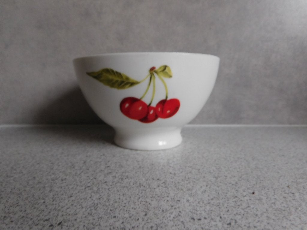 Kom 8x13 cm. Cherry JET by ter Steege, Ophalen of Verzenden, Zo goed als nieuw, Overige stijlen, Kop(pen) en/of Schotel(s)