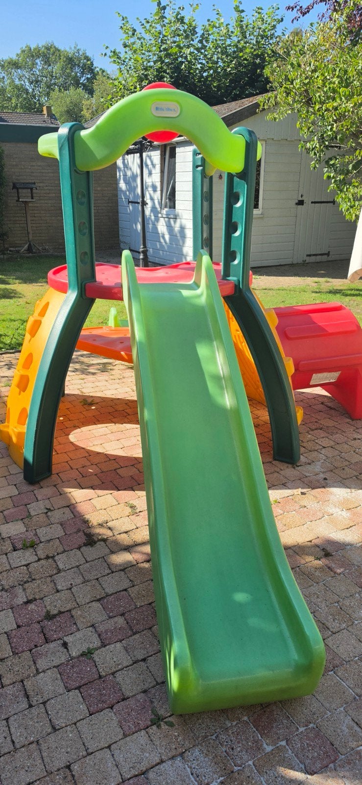 Little Tikes Klimtoestel met Glijbaan en Tunnel, Ophalen, Gebruikt, Klimwand