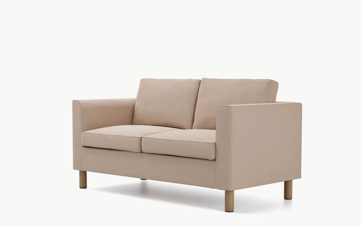 IKEA Bank Parup - 2 zits Gunnared beige - Zo goed als nieuw, Ophalen, 150 tot 200 cm, Tweepersoons, 75 tot 100 cm