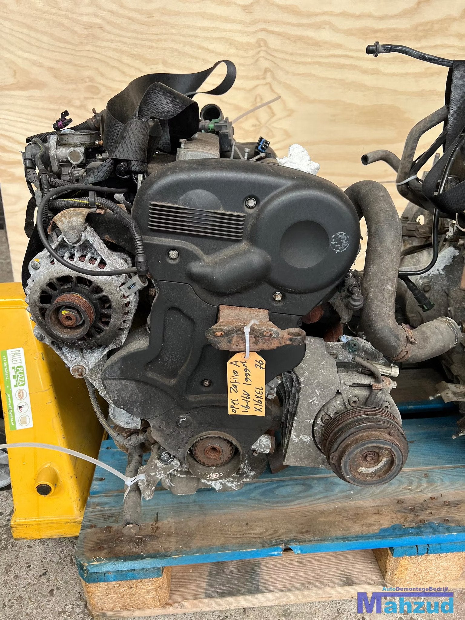 OPEL ZAFIRA A 1.6 16V X16XEL Motor motorblok 1996-2005, Gebruikt, Opel Automobile GmbH, Ophalen of Verzenden, Kontakt@opel-infoservice.de