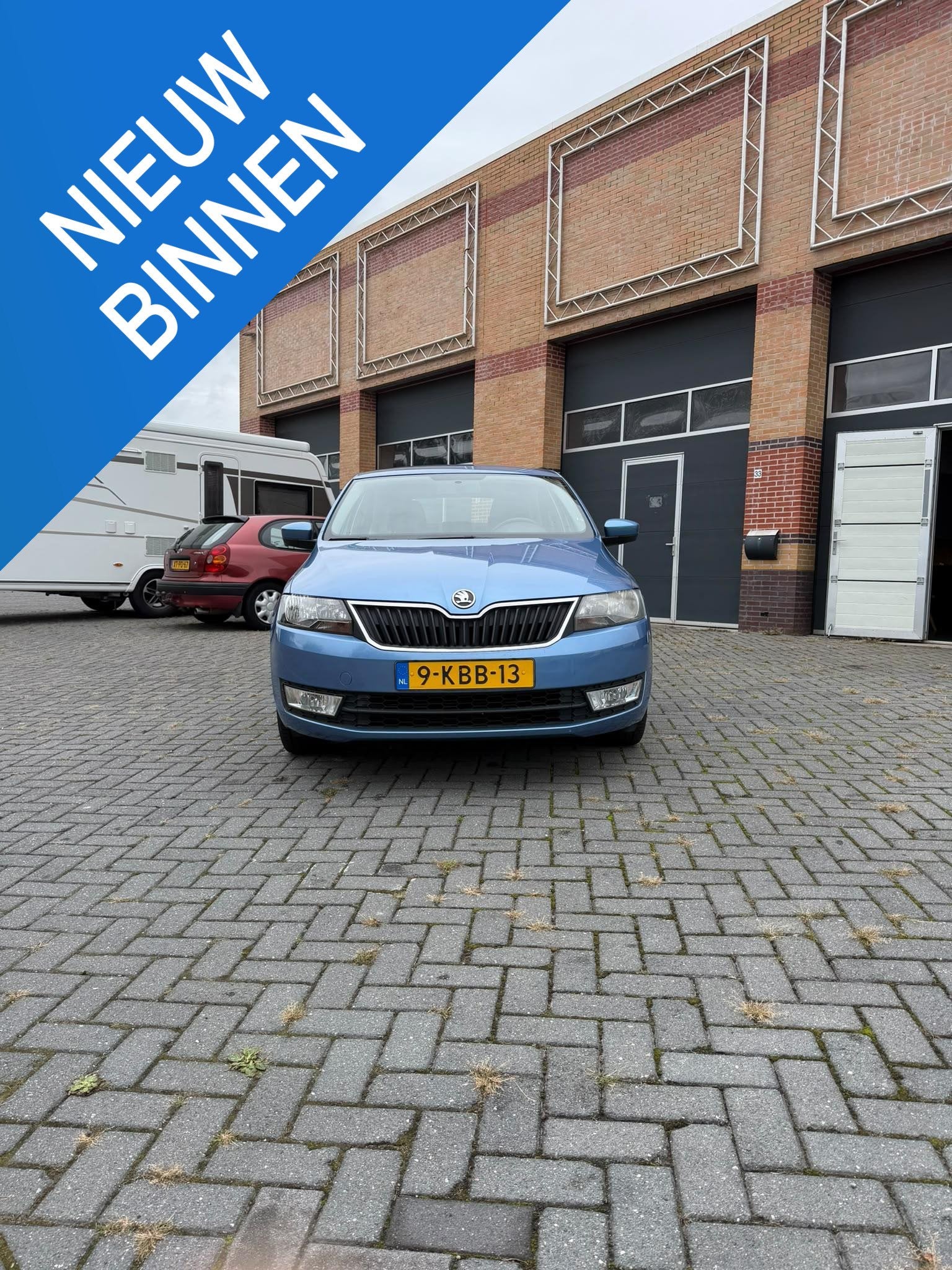 Skoda Rapid 1.2 TSI Greentech Ambition Businessline 1e Eigen, Auto's, Voorwielaandrijving, Euro 5, Gebruikt, Zwart