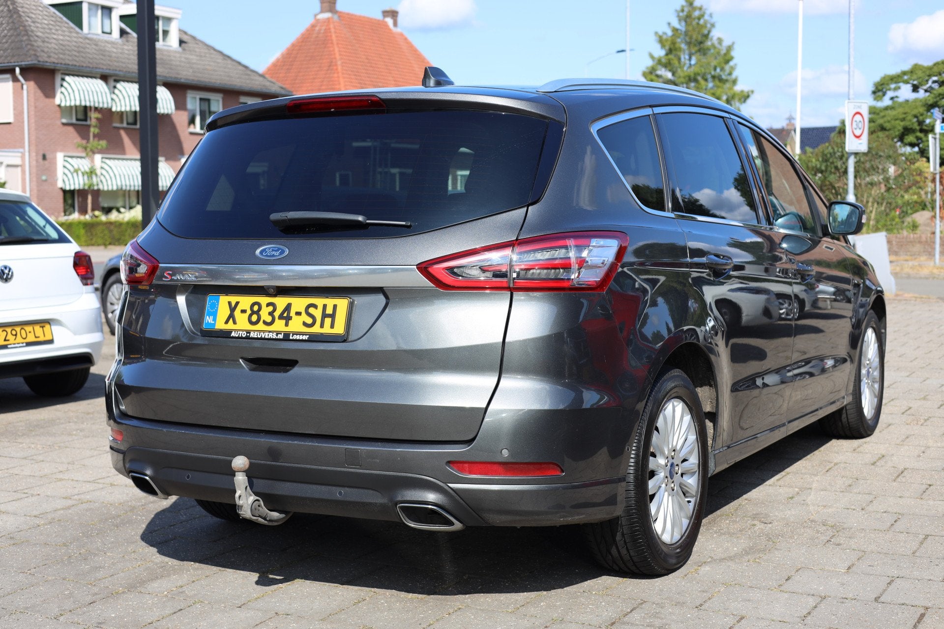 Ford S-Max 2.0 TDCi TITANIUM | AUT | 7-PERSOONS (bj 2019), Auto's, Stof, Gebruikt, 2000 kg, 7 stoelen