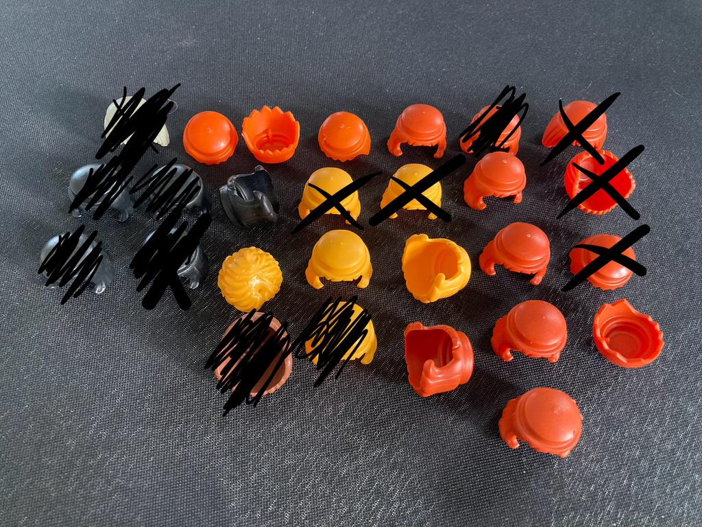 Playmobil haar., Ophalen of Verzenden, Zo goed als nieuw
