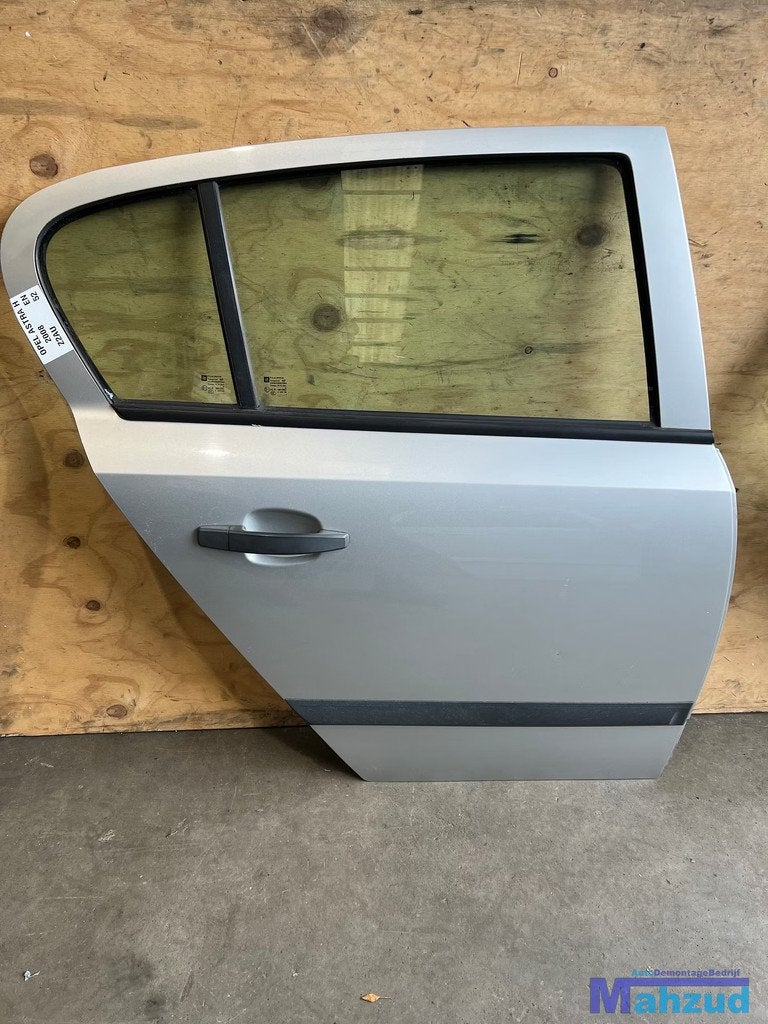 OPEL ASTRA H Hatchback zilver Z2AU rechts achter deur 2003-2, Gebruikt, Deur, Ophalen of Verzenden, Kontakt@opel-infoservice.de