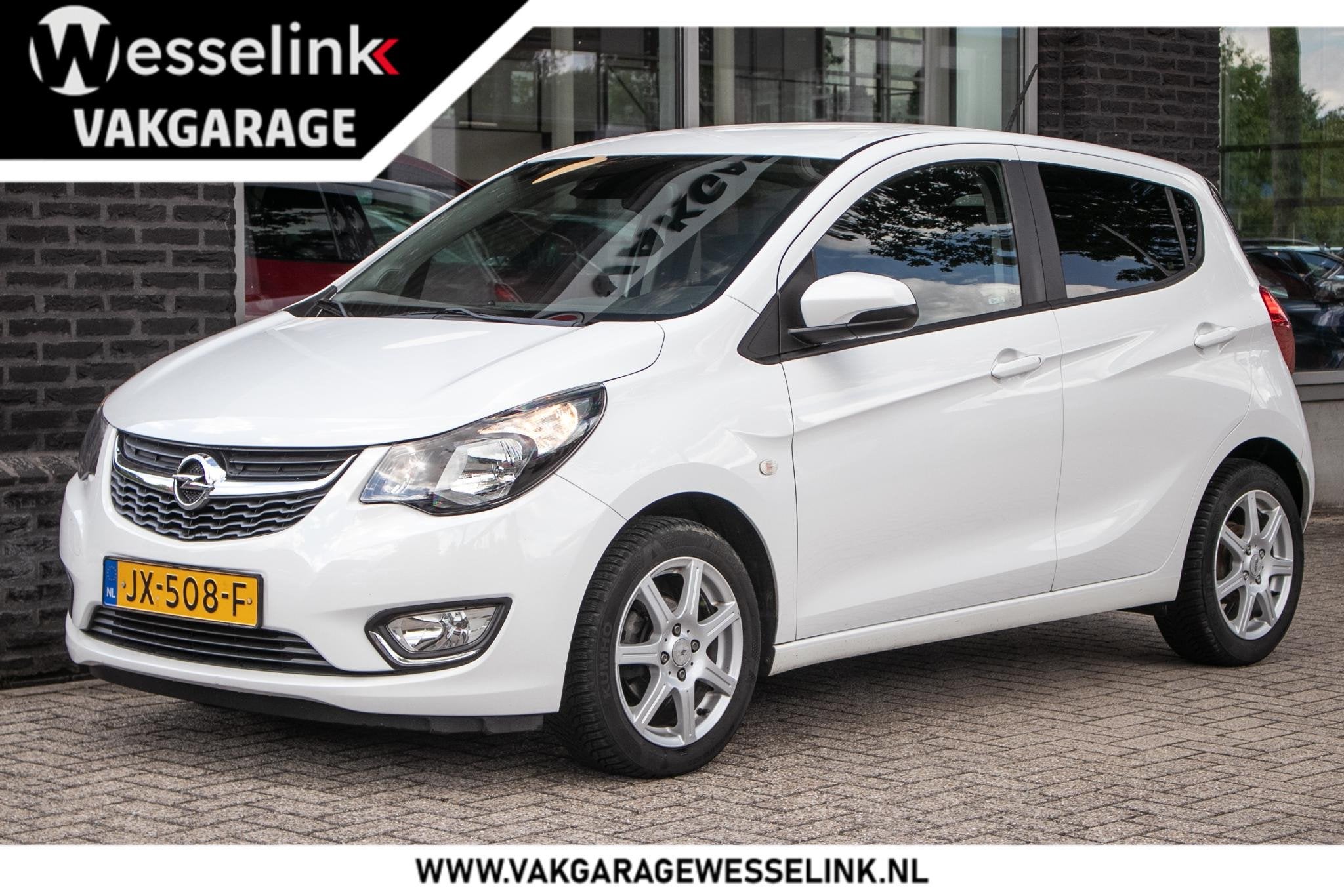 Opel KARL 1.0 ecoFLEX Innovation - Dealerond. | Climate cont, Auto's, 839 kg, Stof, Gebruikt, Origineel Nederlands