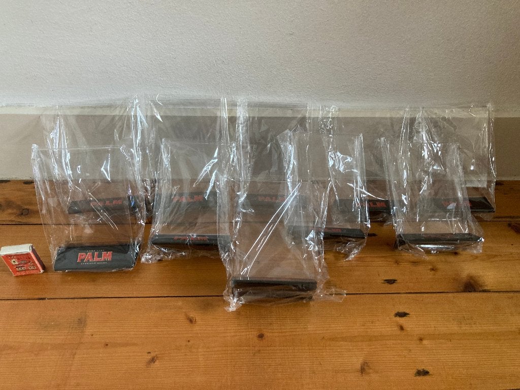 10 Palm bier kunststof display A6 nieuw in cellofaan plastic, Ophalen of Verzenden, Nieuw, Overige typen, Palm