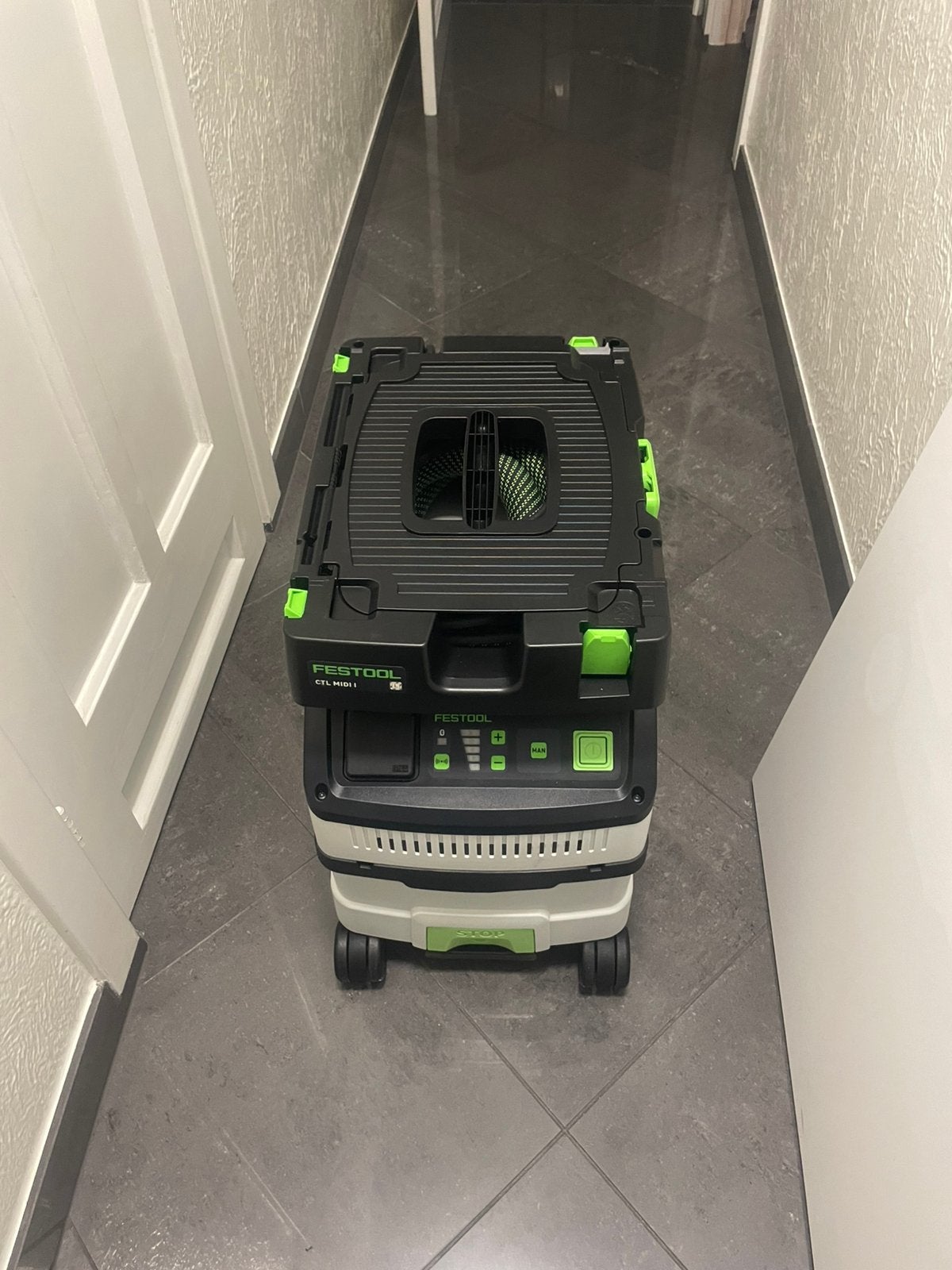 Festool CTL MIDI I Stofzuiger - 1200W - Klasse L - 15L., Ophalen of Verzenden, Zo goed als nieuw