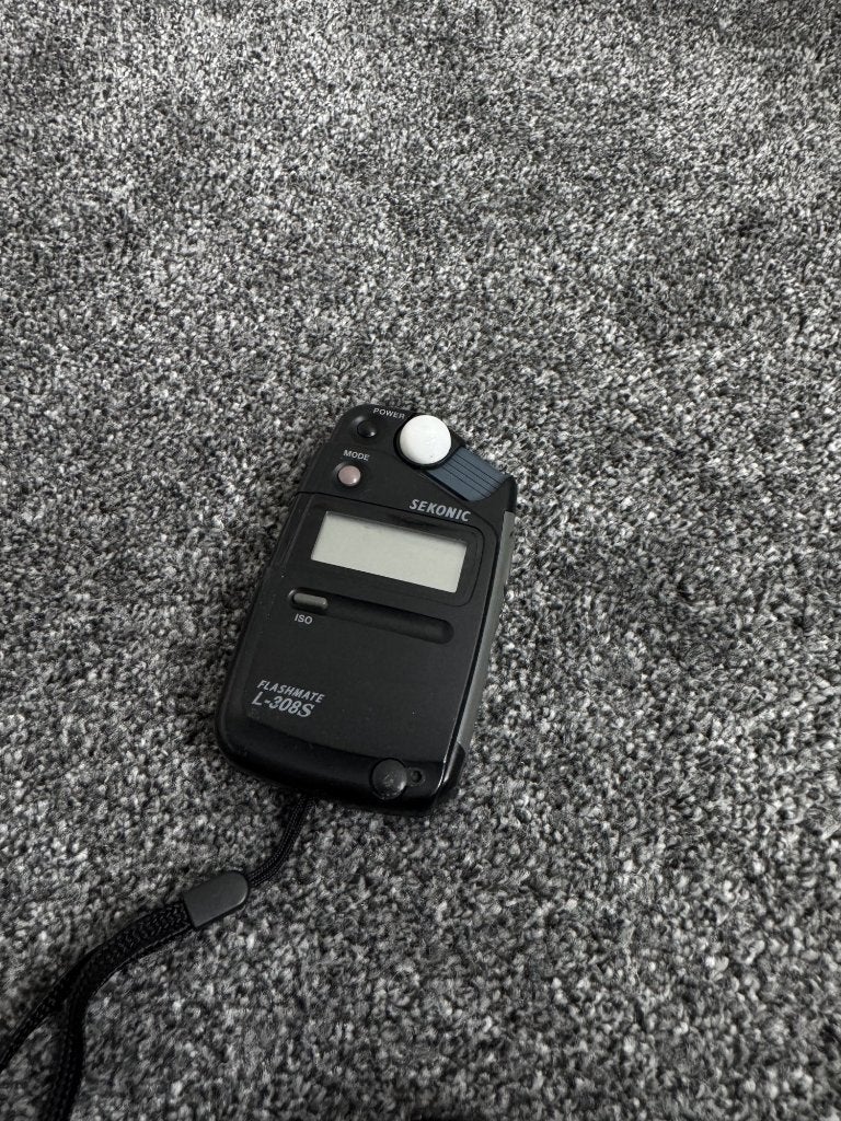 Sekonic L-308S Flashmate lichtmeter, Gebruikt, Ophalen of Verzenden, LCD-scherm, Leica