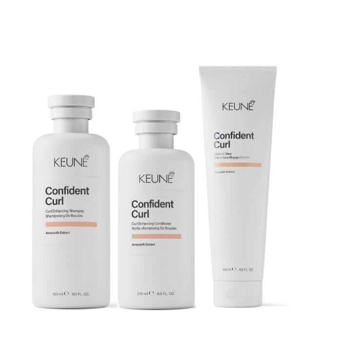 Keune Confident Curl Shampoo, Conditioner & Leave-in, Ophalen of Verzenden, Nieuw, Shampoo of Conditioner