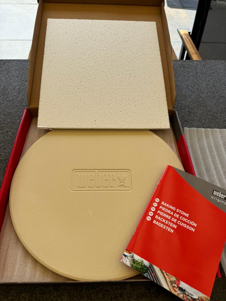 Pizzasteen van Weber, Tuin en Terras, Barbecue-accessoires, Ophalen, Nieuw