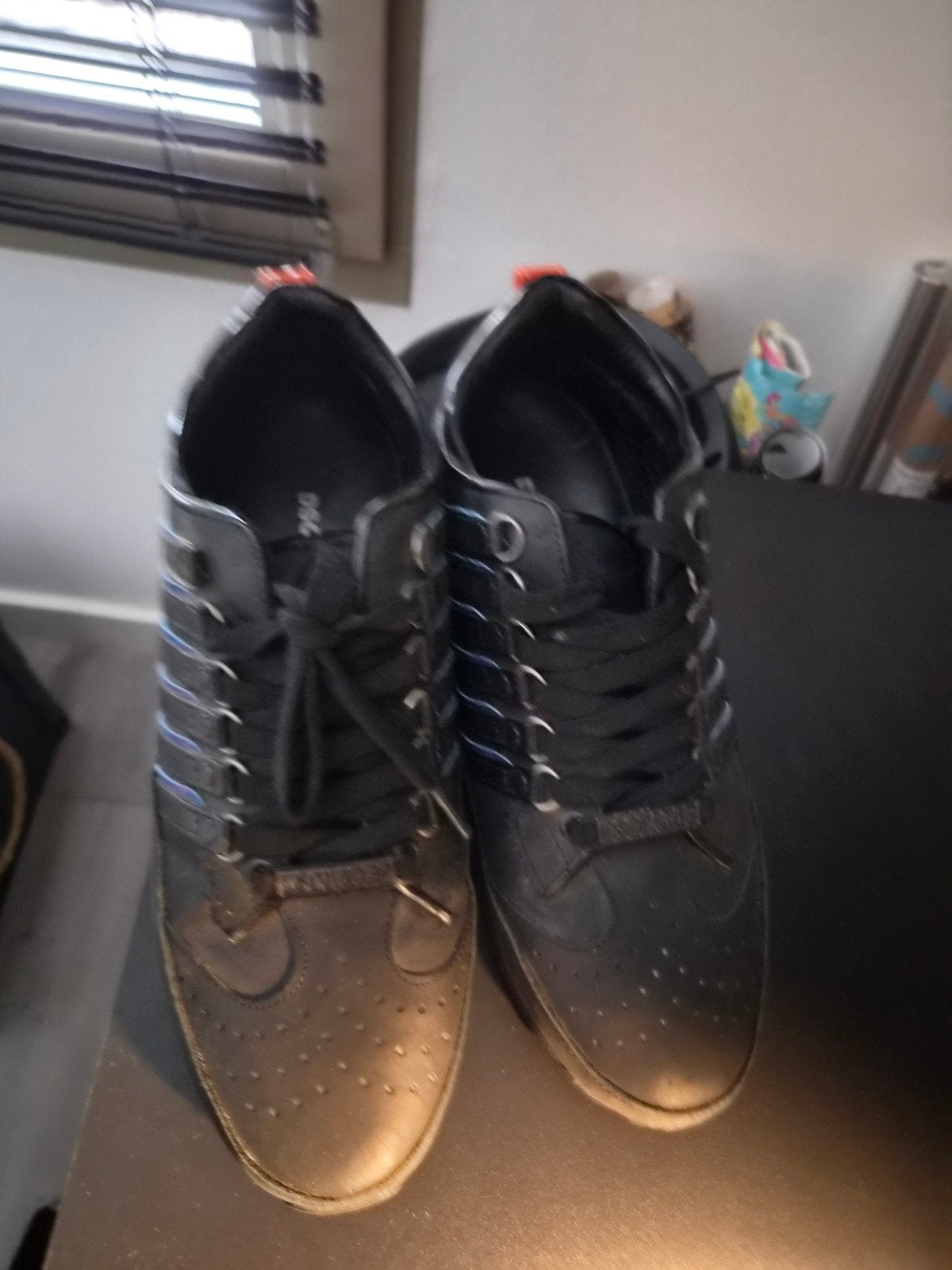 Dsquared2  heren schoenen, Ophalen of Verzenden, Zo goed als nieuw, Zwart