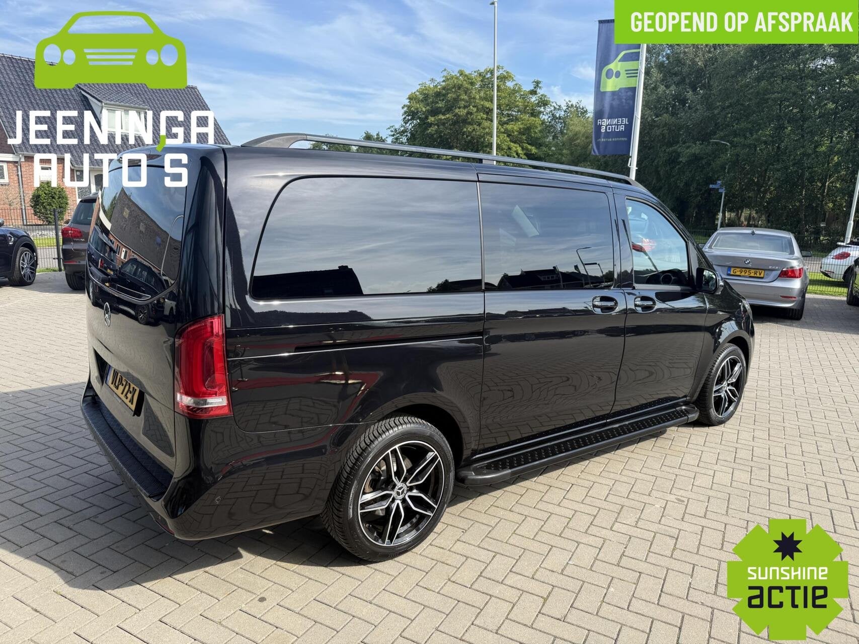 Mercedes V-klasse 220d Lang DC|Navi|PDC|Leer|BTW, Auto's, Bestelauto's, Automaat, Gebruikt, Euro 6, 4 cilinders