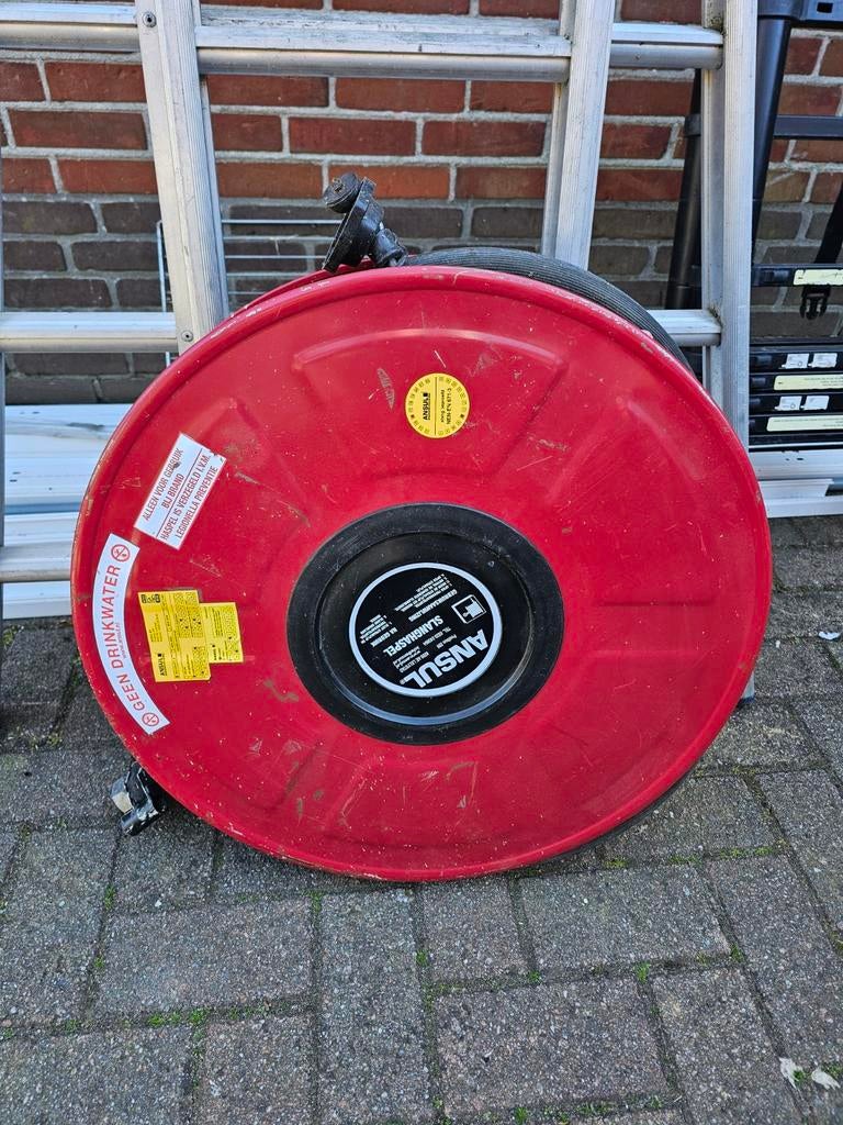 Brandhaspel, brandweerslang, Ophalen of Verzenden