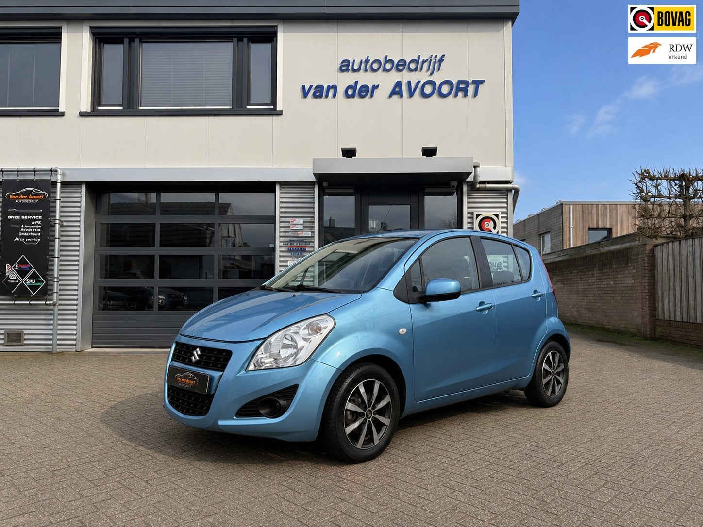 Suzuki Splash 1.0 VVT Comfort, Euro 5, Stof, Gebruikt, Blauw