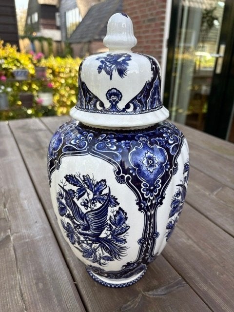 Blauw witte vaas, Antiek en Kunst, Ophalen