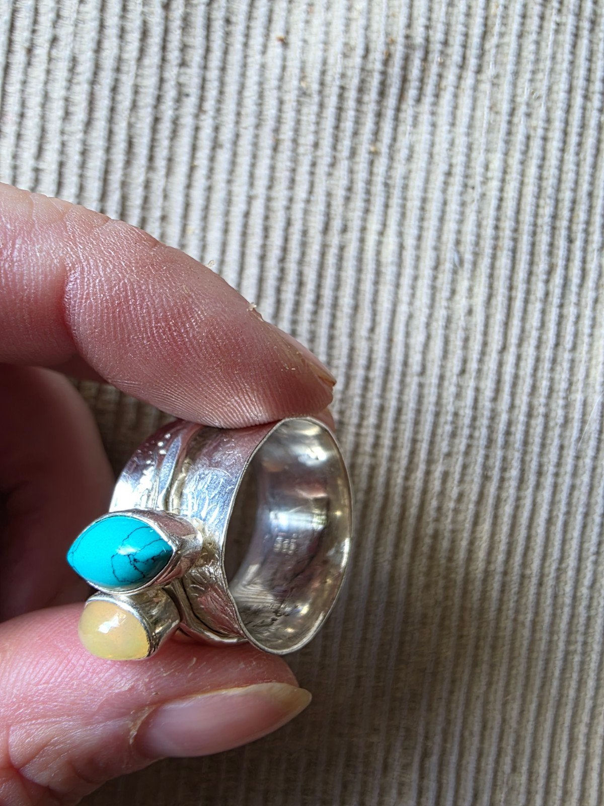 Zilveren ring, Sieraden, Tassen en Uiterlijk, Ringen, Ophalen