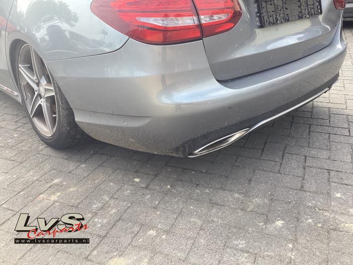 Achterbumper van een Mercedes C-Klasse, Gebruikt, -, Ophalen of Verzenden, Bumper