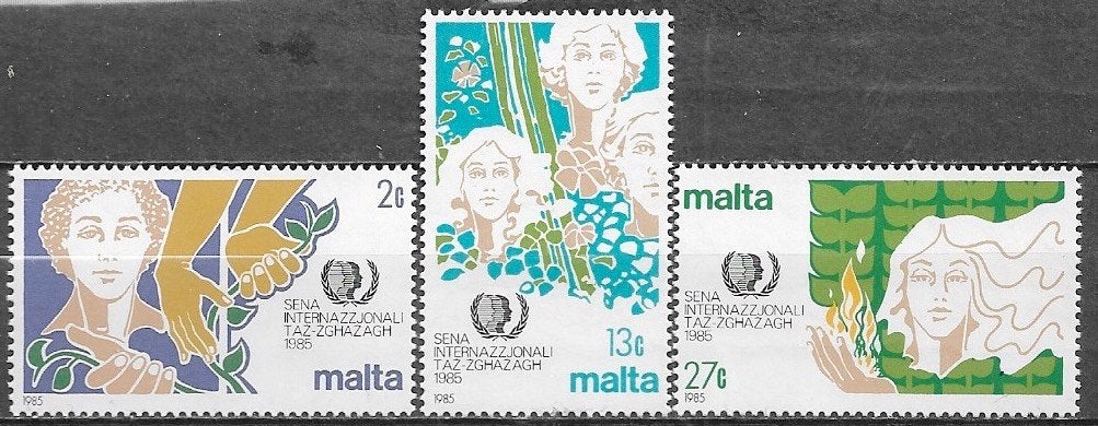Malta serie Internationaal Jaar van de Jeugd 1985, Verzenden, Malta, Postfris