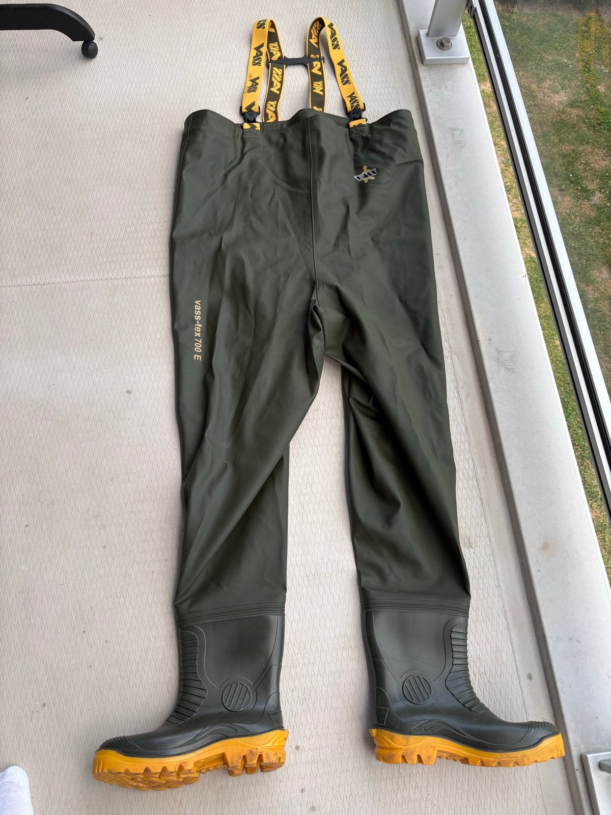 Vass-Tex 700E waadpak - Maat 10 (44/45), Ophalen, Zo goed als nieuw, Kleding
