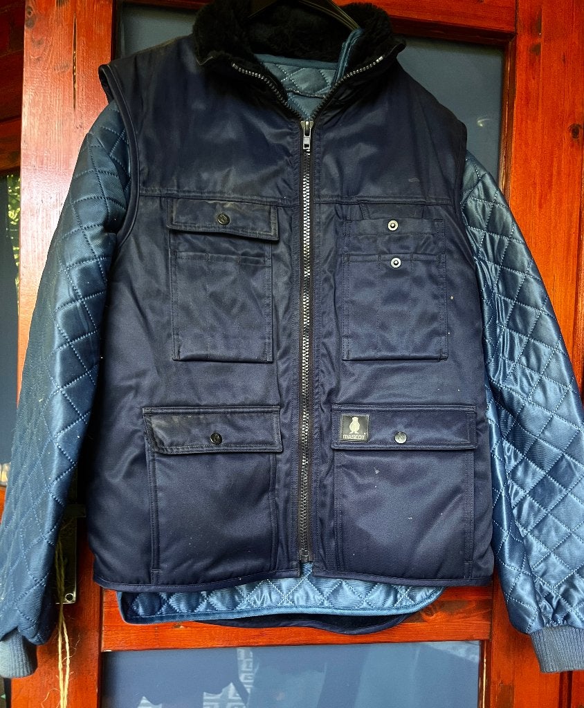 Mooie warme combi van Mascot maat M/L nu voor 29,99€, Maat 52/54 (L), Blauw, Ophalen of Verzenden, Mascot