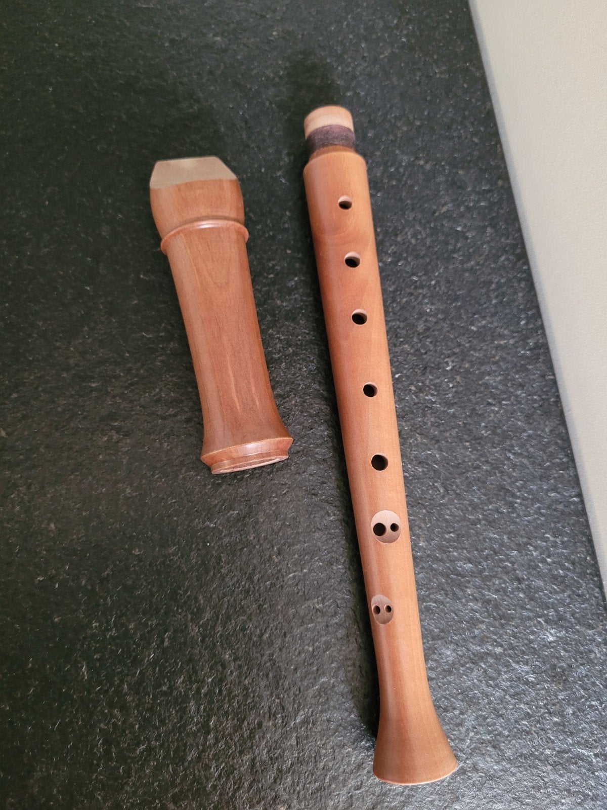 Houten blokfluit., Ophalen, Gebruikt, Sopraan of Sopranino