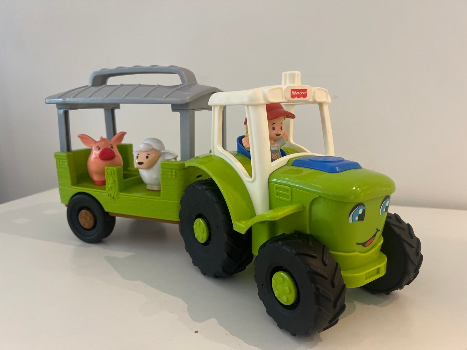 Fisher-Price Little People Tractor met aanhanger en dieren, Kinderen en Baby's, Speelgoed | Fisher-Price, Ophalen, Zo goed als nieuw