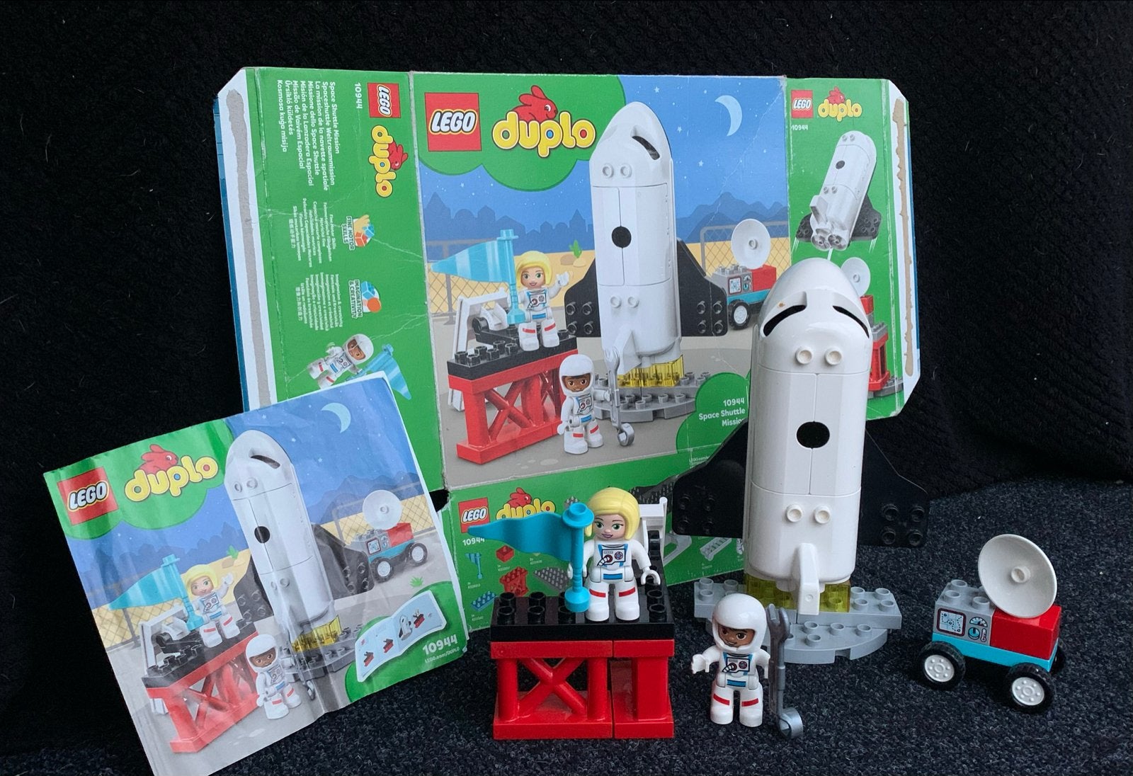 Lego Duplo Ruimte Shuttle Missie 10944, Overige thema's, Ophalen of Verzenden, Zo goed als nieuw, Compleet