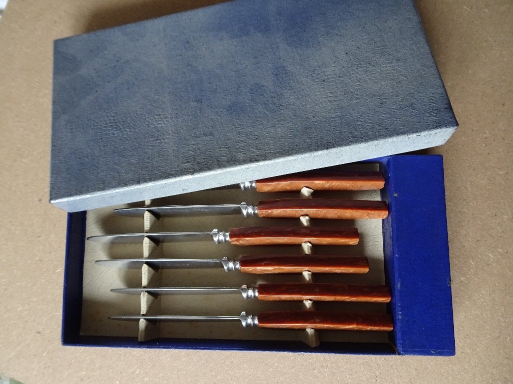 messen, Ophalen of Verzenden, Zo goed als nieuw, Rvs of Chroom