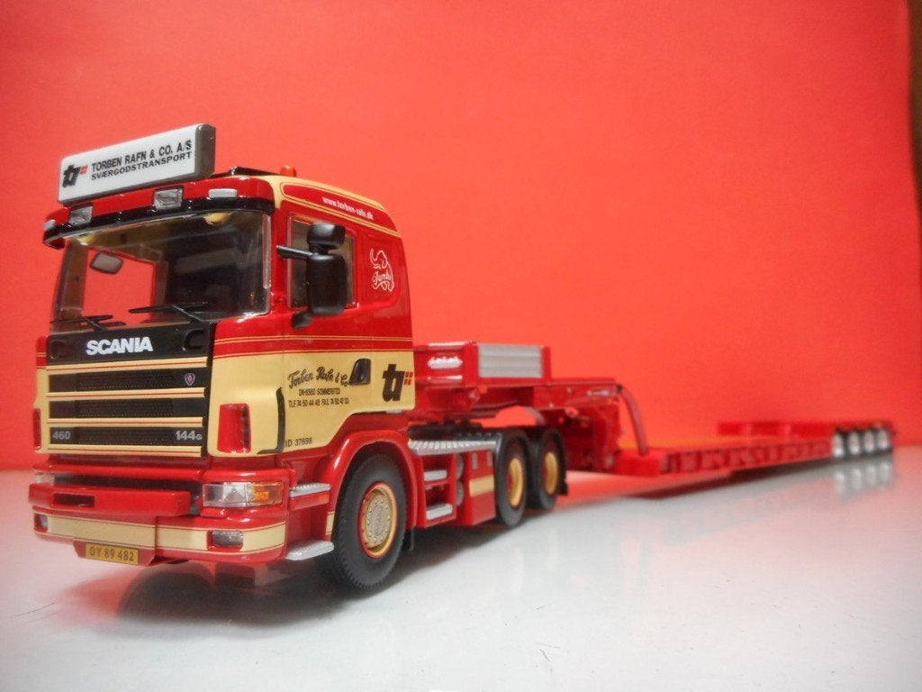 WSI SCANIA 4 SERIE TORBEN RAFN, DENEMARKEN 01-5032, Hobby en Vrije tijd, Ophalen of Verzenden, Nieuw, Bus of Vrachtwagen, Wsi