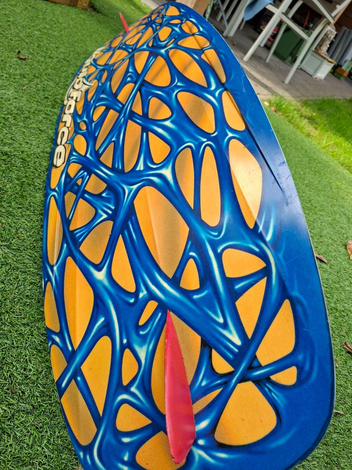 Liquid Force Rhythm 34 Wakeboard met bindingen en vinnen, Ophalen of Verzenden, Gebruikt, Board en Schoenen