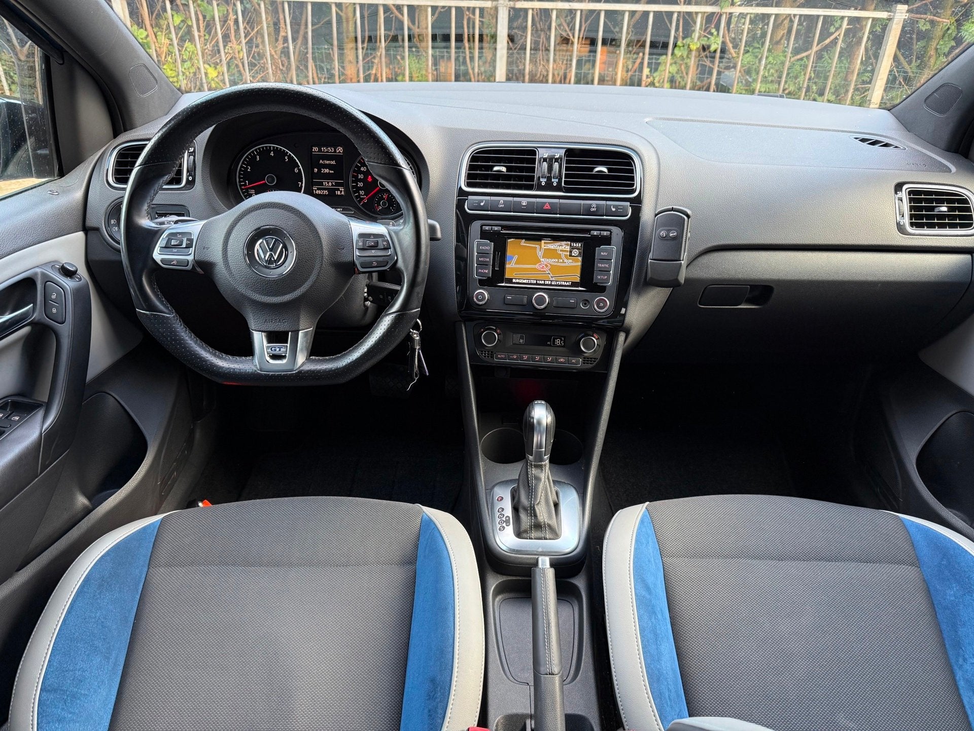 Volkswagen Polo 1.4 TSI BlueGT DSG 140PK|CRUISE/PDC/NAVI/BLU, Euro 5, Gebruikt, 1116 kg, 4 cilinders