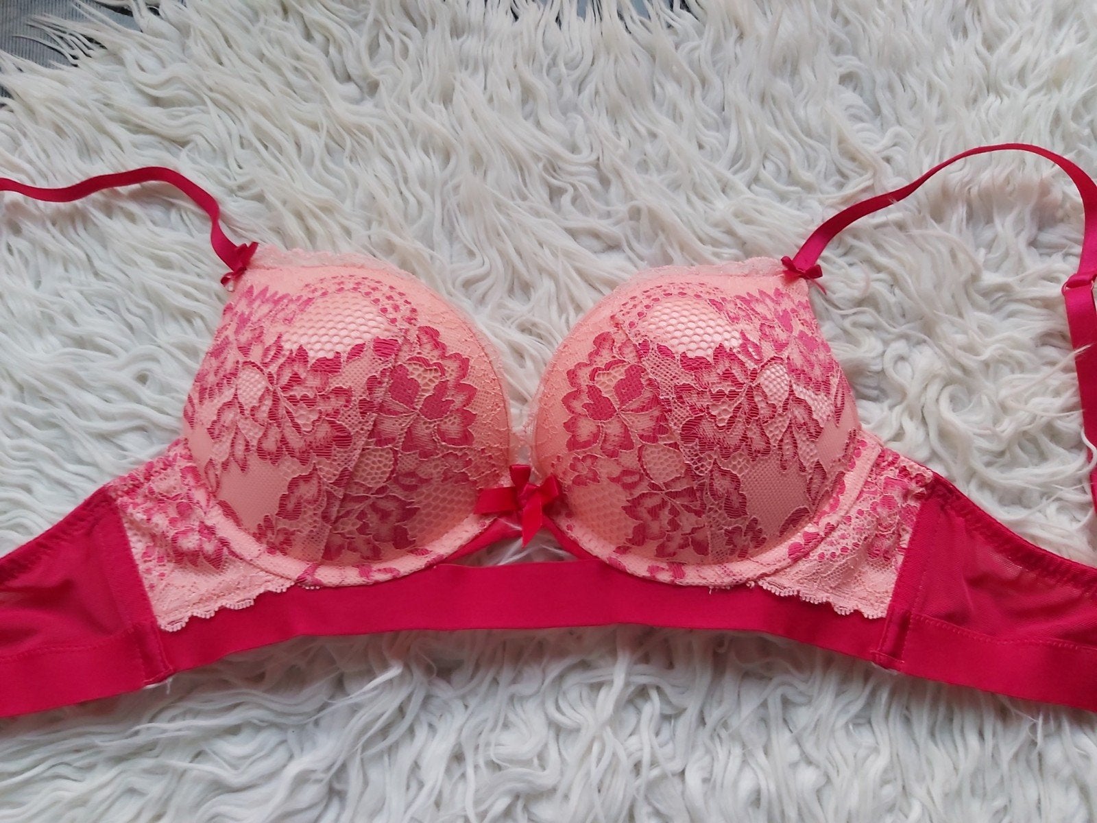 Roze push up BH van Hunkemoller maat 70B, Hunkemöller, Ophalen of Verzenden, Roze, BH
