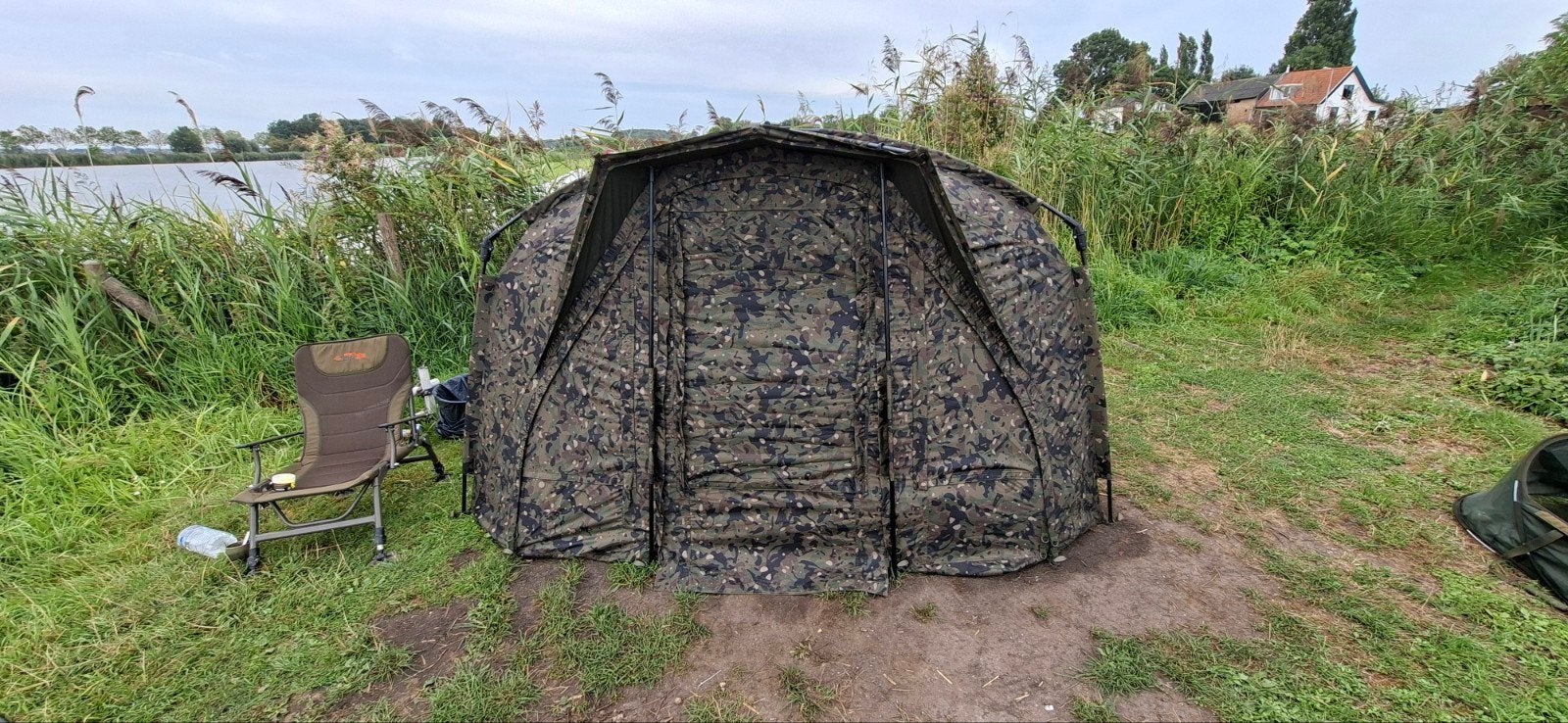 Trakker Tempest RS100 Camo Bivvy - Zo goed als nieuw, Ophalen, Zo goed als nieuw, Overige typen