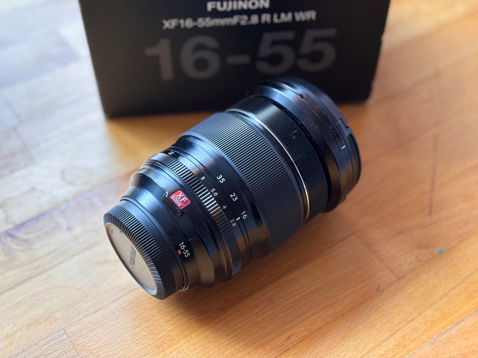 Fujinon XF 16-55mm F2.8 R LM WR Lens, Fujifilm, Autofocus, Ophalen of Verzenden, Zo goed als nieuw
