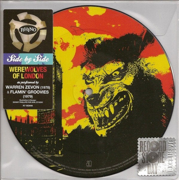 flamin groovies & warren zevon/werewolves of london-ZELDZAAM, Verzenden, 7 inch, Limited edition, Nieuw in verpakking