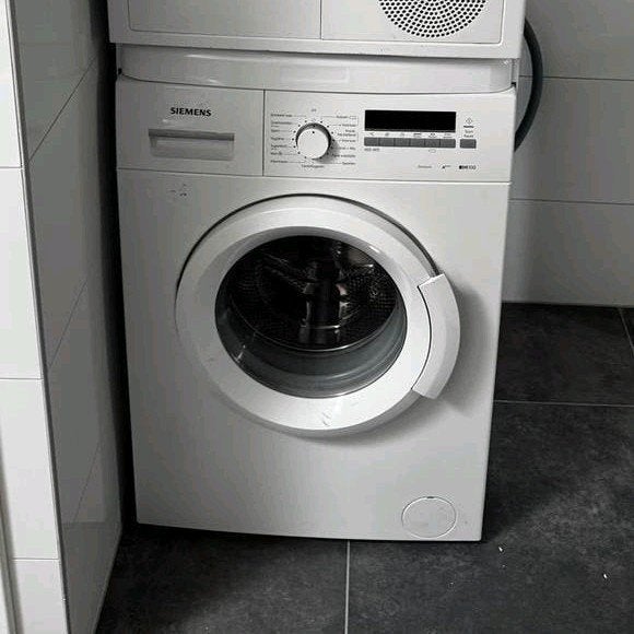 Siemens WM145202NL iQ100 iSensoric Wasmachine 7kg, Ophalen, Zo goed als nieuw, Voorlader, 85 tot 90 cm