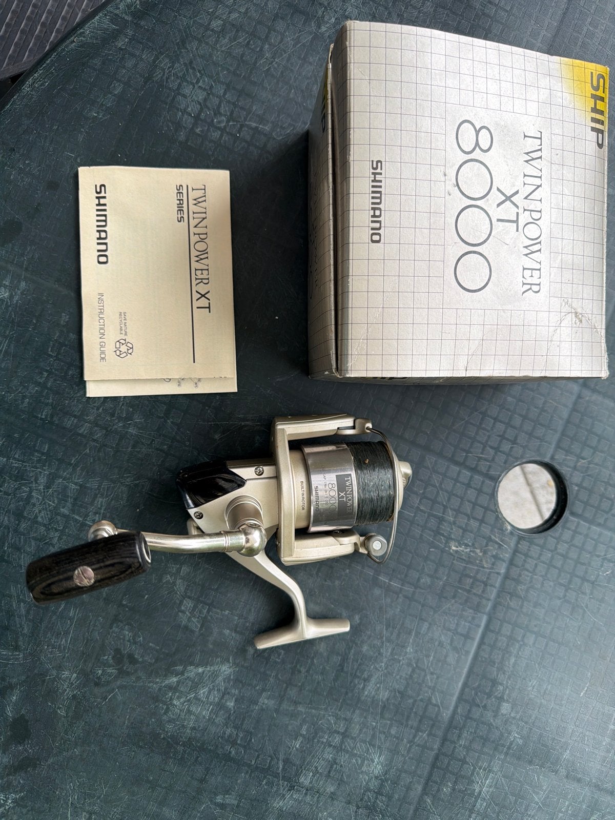 Shimano Twin Power XT 8000 Molen - Made in Japan, Ophalen, Zo goed als nieuw, Molen