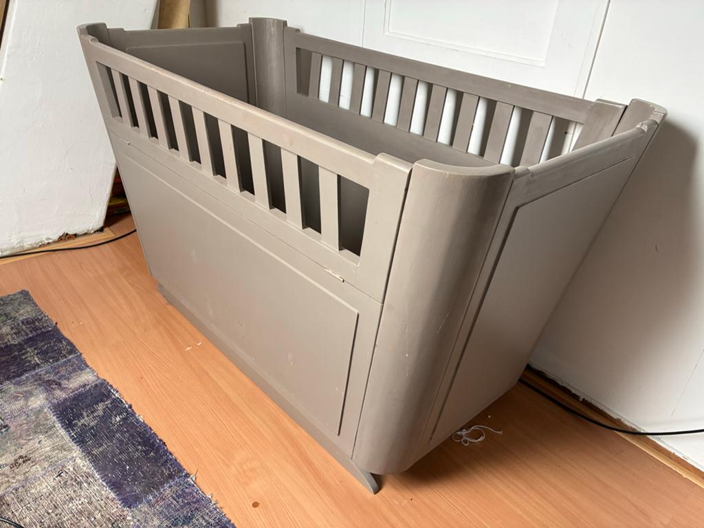 Mooi vintage ledikantje!, Kinderen en Baby's, Ophalen, Gebruikt, Ledikant