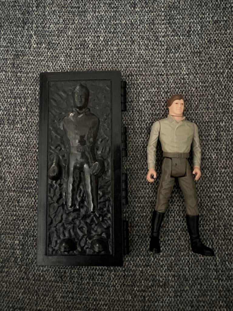 Star Wars Han Solo in Carbonite Chamber – Kenner 1984, Ophalen of Verzenden, Zo goed als nieuw, Actiefiguurtje