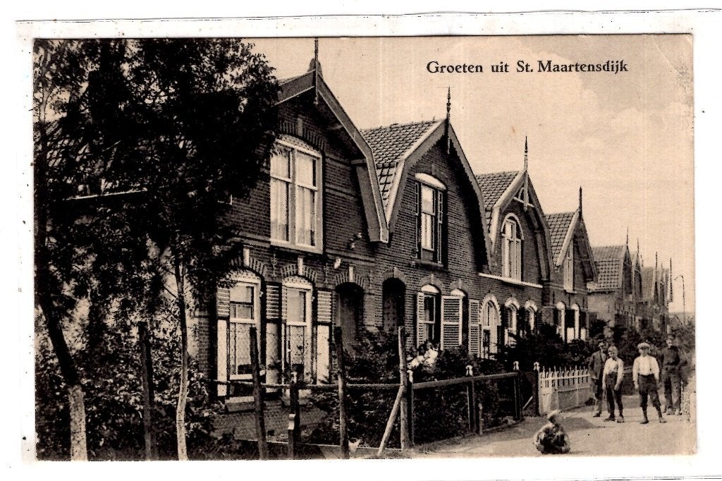 Sint Maartensdijk, Verzamelen, Ansichtkaarten | Nederland, Verzenden, Voor 1920, Ongelopen, Noord-Brabant