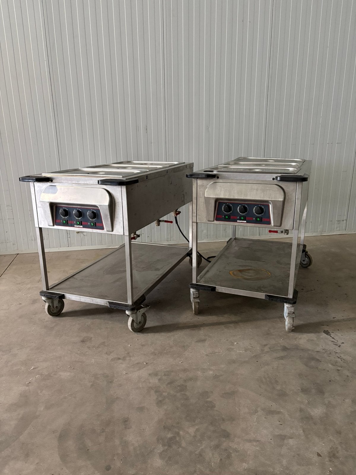 2 warmhoud wagens 3x1/1GN, Ophalen, Gebruikt, Overige typen