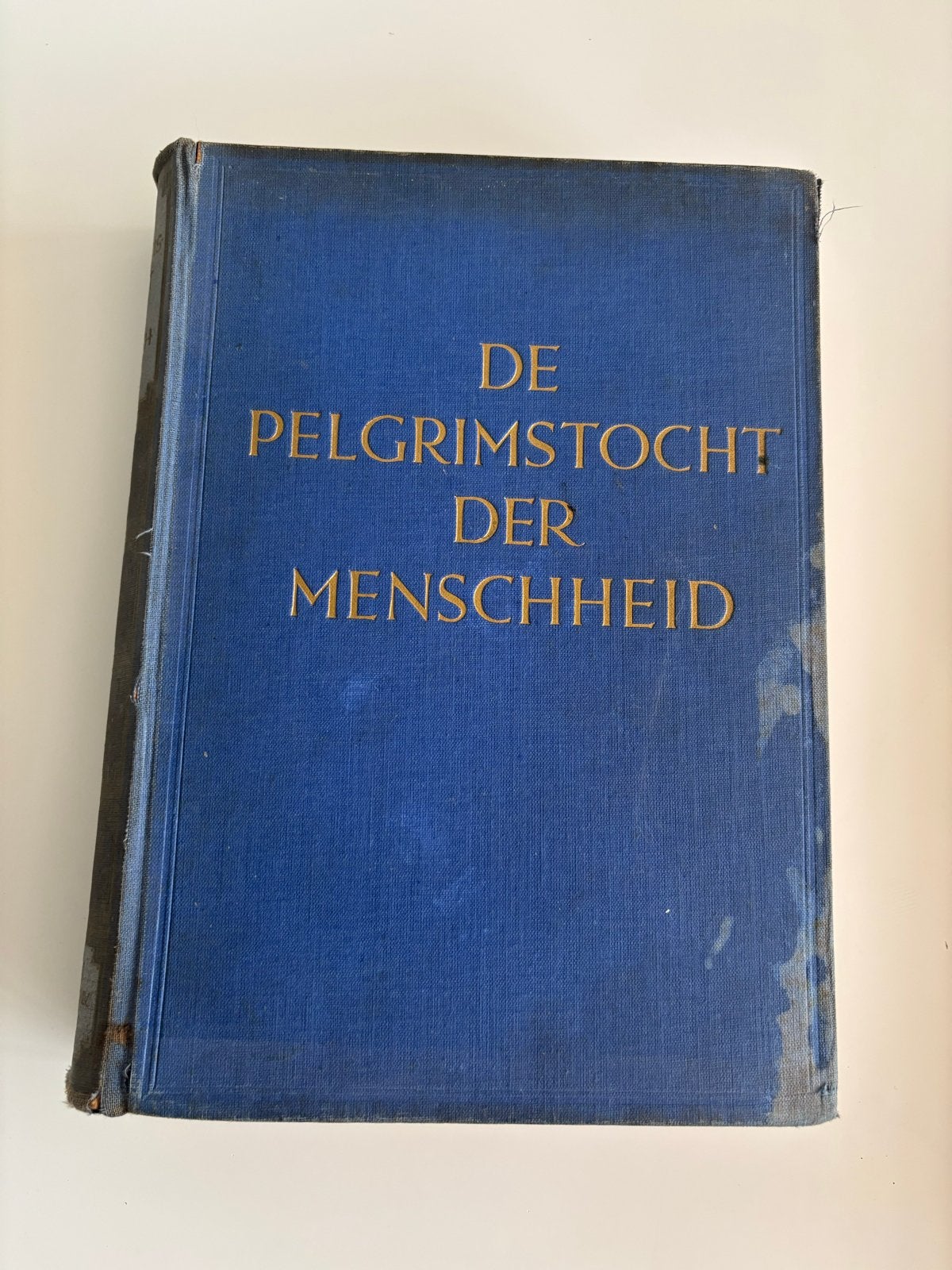 De Pelgrimstocht der Menschei - Antiek Boek, Ophalen, Gelezen, Spiritualiteit algemeen, Verhaal of Roman