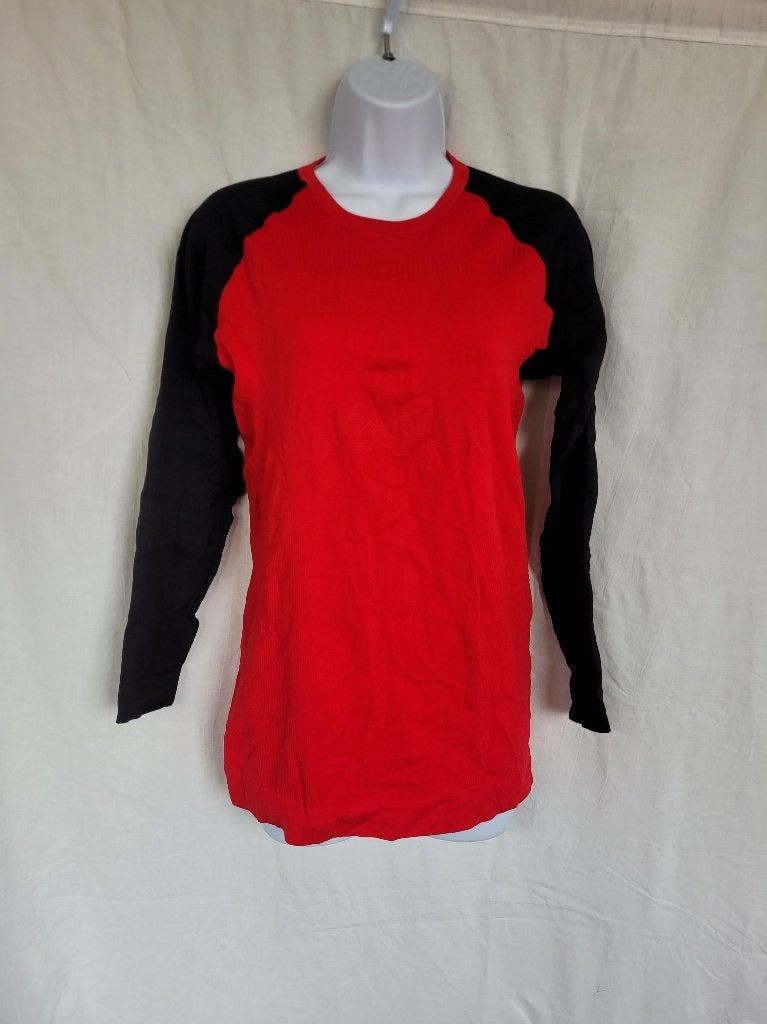 Stoere rood-zwart hardloopshirt mt L merk Crifit, Kleding | Heren, Maat 52/54 (L), ., Ophalen of Verzenden, Zo goed als nieuw